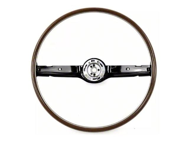 1968 Thunderbird 2-Spoke Woodgrain Steering Wheel