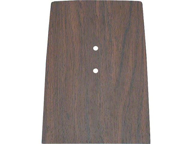 1968 Walnut Console Forward Plate