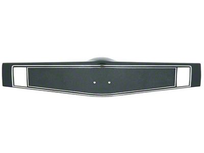 1969-1970 Camaro Steering Wheel Shrouds with Hot Stamp Chrome Trim Dark Green