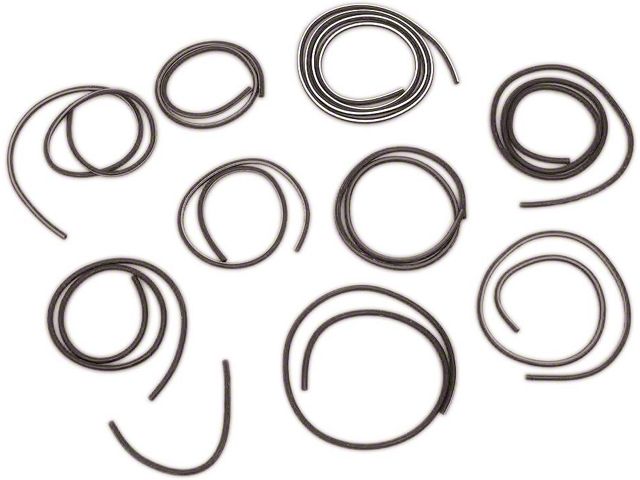 1969-1970 Corvette Air Conditioning And Heater Vacuum Hose Kit