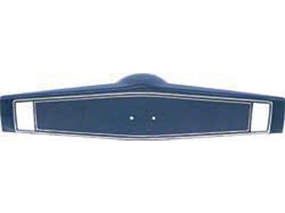 1969-1970 El Camino Steering Wheel Shroud Two Button Dark Blue