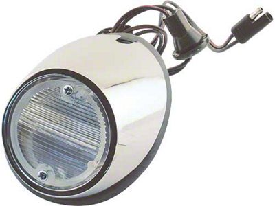 1969-1970 Mustang Back Up Light Assembly, Left