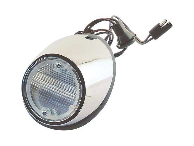 1969-1970 Mustang Back Up Light Assembly, Left