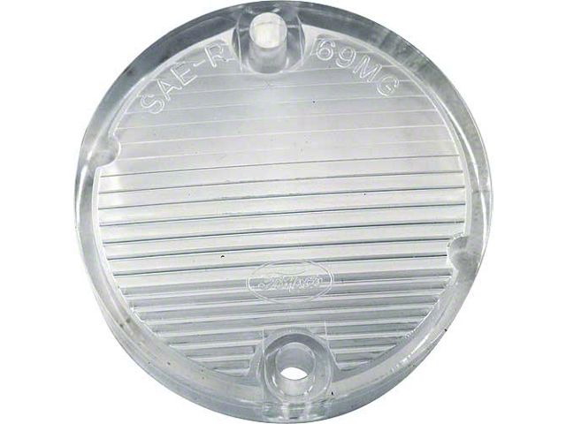 1969-1970 Mustang Back Up Light Lens with FoMoCo Script, Right or Left