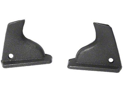 OPR 1969-1970 Mustang Black Plastic Interior Quarter Window Mouldings, Pair