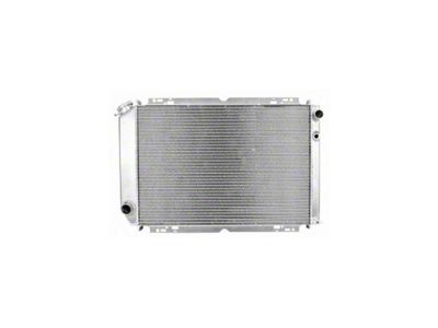 1969-1970 Mustang C&R Racing Aluminum Radiator, Accepts Factory Fan Shroud