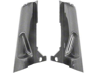 1969-1970 Mustang Center Dash Mouldings, Pair