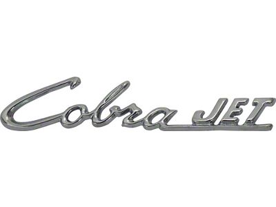 1969-1970 Mustang Cobra Jet Hood Scoop Emblem