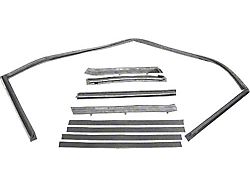Convertible Roof Rail Seal Set, 5 Pieces (69-70 Mustang)