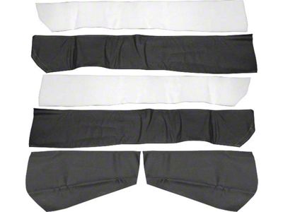 1969-1970 Mustang Convertible Top Pads, Black