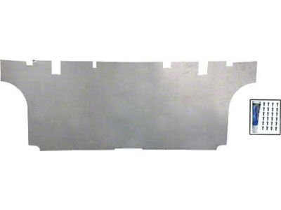 1969-1970 Mustang Coupe Rear Seat & Trunk Divider, Steel