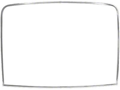 OPR 1969-1970 Mustang Fastback 4-Piece Rear Window Moulding Kit