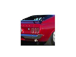 1969-1970 Mustang Fastback Aluminum Rear Window Louvers (Hatchback Only)