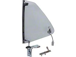 OPR 1969-1970 Mustang Fastback Clear Quarter Window Assembly, Right
