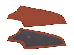 1969-1970 Mustang Fastback Interior Sail Panels, Distinctive Industries
