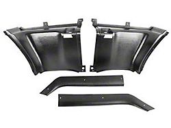 OPR 1969-1970 Mustang Fastback Quarter Trim Panels for Cars with Fold Down Rear Seat (fold-down seats only)