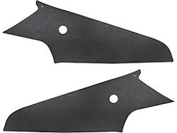 1969-1970 Mustang Fastback Sail Panels, Black Textured Panel Board