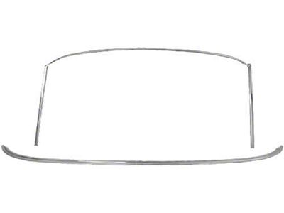 1969-1970 Mustang Fastback Windshield Molding Set, 5 Pieces