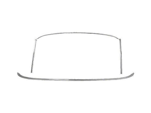 1969-1970 Mustang Fastback Windshield Molding Set, 5 Pieces