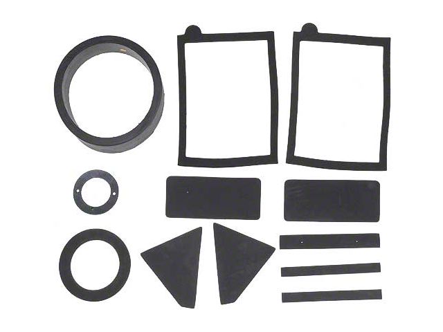 1969-1970 Mustang Heater Seal and Gasket Set for Cars without Factory A/C