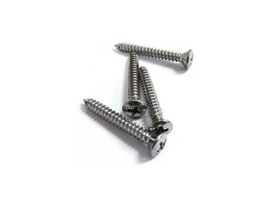 1969-1970 Mustang Kick Panel Mounting Screw Set, 4 Pieces