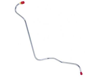 1969-1970 Mustang OEM Steel Fuel Pump to Carburetor Line, Boss 302 V8 (Boss 302 V8 Engine)