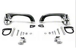 Scott Drake 1969-1970 Mustang Show Quality Door Handle Set, Polished Chrome