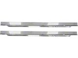 CA 1969-1970 Mustang Stainless Steel Accessory Door Sill Plates, Pair