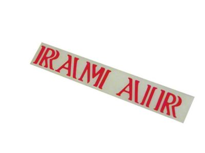 1969-1970 Ram Air Hood Scoop Decal Ea - Red