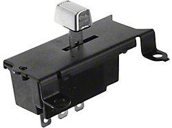 Windshield Wiper Switch,With Park,Chrome Knob,69-71