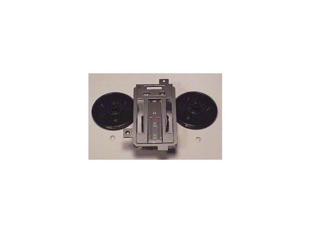 1969-1971 Corvette Heater And Air Conditioning Control Face Plate Repair Kit Without Air Conditioning