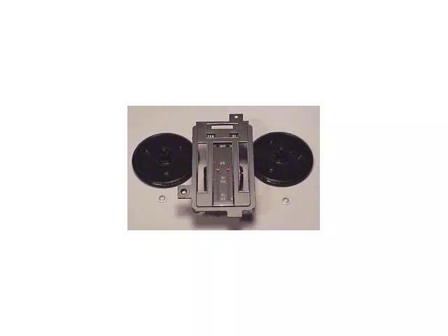 1969-1971 Corvette Heater And Air Conditioning Control Face Plate Repair Kit Without Air Conditioning