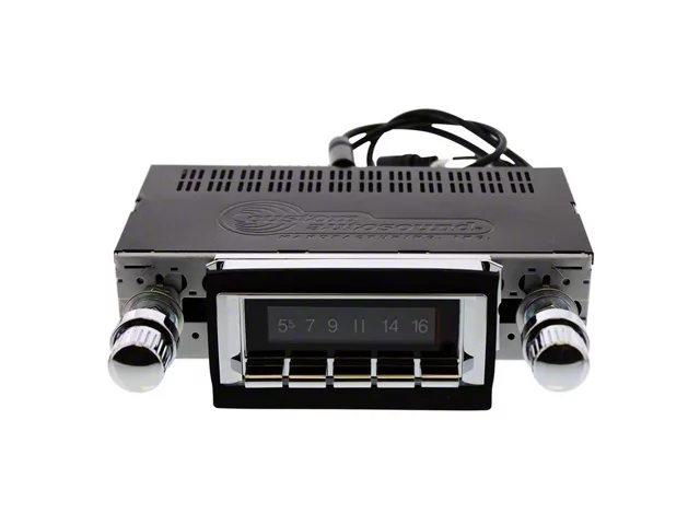 Custom Autosound USA-740 Series Radio with Bluetooth (69-72 Chevelle)