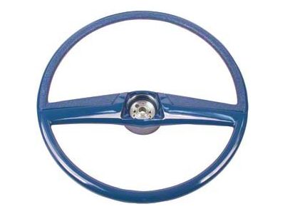1969-1972 Chevy-GMC Truck Steering Wheel, 17.5 Inch, Blue