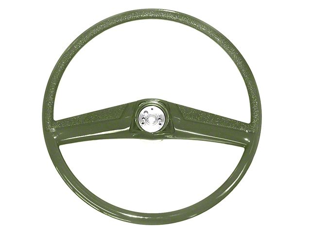 1969-1972 Chevy-GMC Truck Steering Wheel, 17.5 Inch, Green