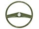 1969-1972 Chevy-GMC Truck Steering Wheel, 17.5 Inch, Green