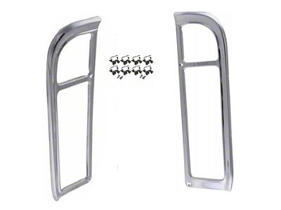 Taillight Bezels Kit 69-72