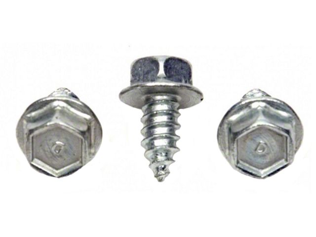 1969-1972 Correct Voltage Regulator Mounting Screws