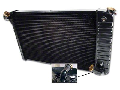 CA 1969-1972 Corvette Brass Radiator 350ci Replacement With AutomaticTransmission