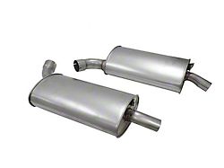 1969-1972 Corvette Mufflers 2 Aluminized