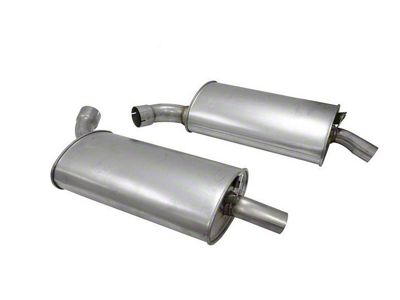 1969-1972 Corvette Mufflers 2 Aluminized