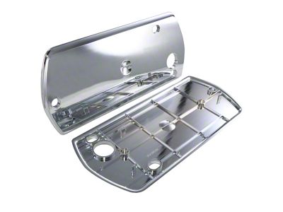 1969-1972 El Camino Armrest Backing Plate, Chrome