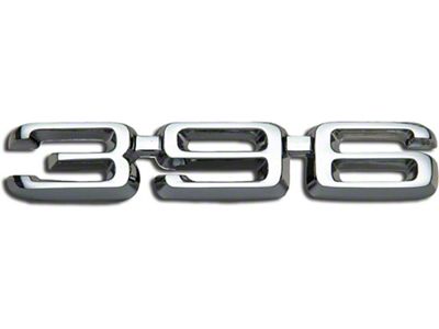 1969-1972 El Camino Fender Emblem 396 NOS Original GM