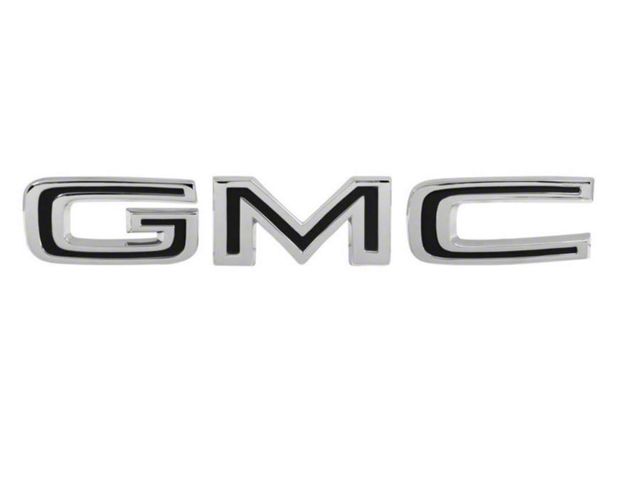 1969-1972 GMC Truck Tailgate Panel Letter, GMC