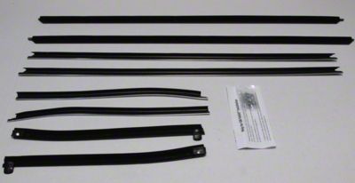 Ecklers 1969-1972 GTO & LeMans Convertible Window Felt Kit