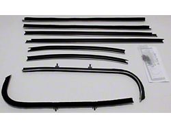 Sedan Window Felt Kit - Authentic Style (64-70 Tempest; 64-72 GTO; 64-72 LeMans)