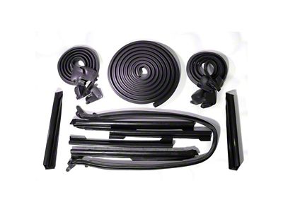 1969-1972 Oldsmobile Basic Weather Strip Kit For Convertable
