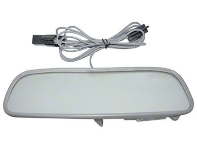 1969-1972 Skylark / GS 12 inch Rear View Mirror, Map Light