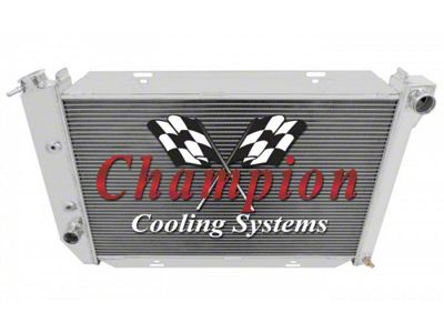 1969-1973 Mustang Champion 3-Row Aluminum Radiator, 302/429 V8 (302/429 V8)