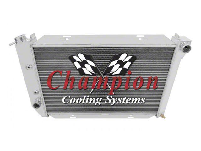 1969-1973 Mustang Champion 3-Row Aluminum Radiator, 302/429 V8 (302/429 V8)